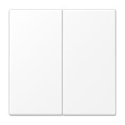 JUNG LS 990 Белый матовый Клавиша для KNX кнопки, 2 группы