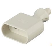 ЭРА Розетка кабельная б/з 10A прямой ввод белая Б0019185