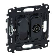 Legrand Valena Мех IN'MATIC Розетка TV «звезда»+ RJ45 Кат.6 UTP