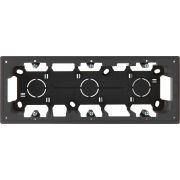 Simon 24 Графит Коробка монтажная для накладного монтажа на 3 модуля