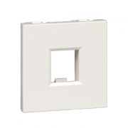 Systeme Electric Лиц.плата W45 2мод 1xKeystone RAL9010