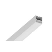 Подвесной/накладной алюминиевый профиль Design LED LS 5050, 2500 мм, белый