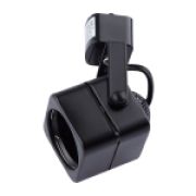TR10-GU10BK Трековый светильник однофазный под лампу MR16 черный ЭРА