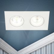 ЭРА KL92-2 WH Светильник 173*93мм GU5.3 пластик Б0054375