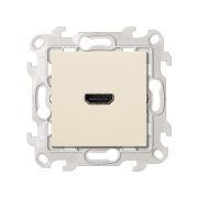 Simon 24 Слоновая кость Коннектор HDMI 1.4