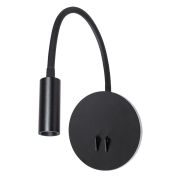Arte Lamp A8231AP-1BK Electra гибкая подсветка для чтения с выкл., 2 режима
