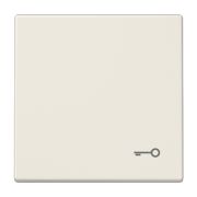 JUNG LS 990 Бежевая Клавиша 1-ая с символом КЛЮЧ