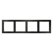 Рамка пластиковая VOLTUM S70 на 4 поста, (титан)