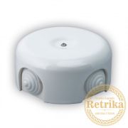 Распаечная коробка керамика белый D-90