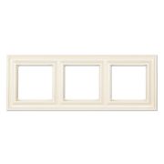 JUNG EcoProfi DECO Слоновая кость Рамка 3-ая
