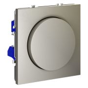 Светорегулятор встраиваемый VOLTUM S70 поворотно-нажимной 600 Вт, (шелк)