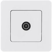 Legrand/Daccord INSPIRIA Белый Розетка TV - проходная - 14 дБ - 5-862 мГц