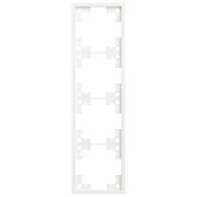 Рамка 4-ая Standart белый матовый 35840 MW