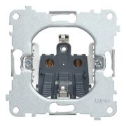 Механизм розетки 2к+з с безвинтовым подключением