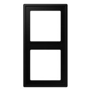 JUNG LS 990 Черный матовый Рамка 2-ая