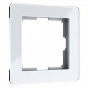 W0012701/ Рамка на 1 пост Acrylic (белый)