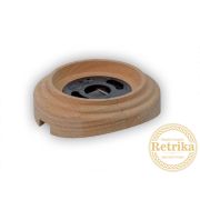 Рамка одинарная «Натуральное дерево» на бревно