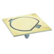 Simon Connect Латунь Лючок влагостойкий IP 66, посадочное место под 1 модуль K45