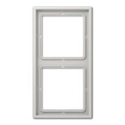 JUNG LS 990 Светло-серая Рамка 2-ая