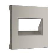 W1291104 Накладка для двойной розетки Еthernet RJ-45 (дымчатый)