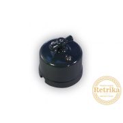 Выключатель проходной керамика серый