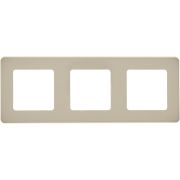 Legrand/Daccord INSPIRIA Слоновая кость Рамка - 3 поста