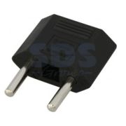 REXANT Сетевой переходник плоский «Тефаль» черный 11-1042