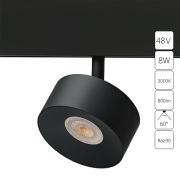 Arte Lamp A4781PL-1BK LINEA Магнитный трековый светильник LED