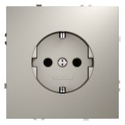 Розетка встраиваемая VOLTUM S70 с заземлением 16А, (кашемир)