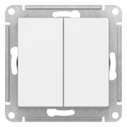 Systeme Electric AtlasDesign Лотос Переключатель 2-клавишный, сх.6/2, 10АХ, механизм