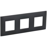 IEK SKANDY Графит Рамка 3-ая SK-F03G.