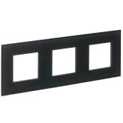 IEK SKANDY Стекло Графит Рамка 3-ая SK-F23G.