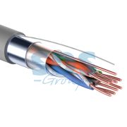 PROconnect Кабель F/UTP Медь категория 5е, PVC, 4PR, 24AWG, внутренний, серый, 305м 01-0152