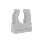 Держатель-клипса д.16мм серый ДКС 51016