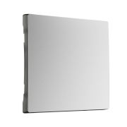 W1119065/ Клавиша для выключателя перекрестного (серебряный матовый)