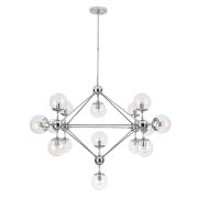 Arte Lamp A1664SP-15CC BOLLA Люстра на штанге, хром/прозрачный