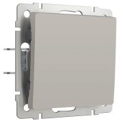 W1212004 Выключатель одноклавишный проходной (дымчатый)