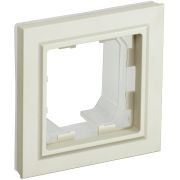 IEK BRITE BASE Бежевый Рамка 1-м IP44Р У-1-БрКр-44.
