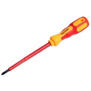 Отвертка крестовая Rexant диэлектрическая PH0X100mm 12-4716