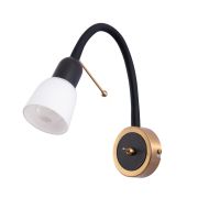 Arte Lamp A7009AP-1BK Настенный светильник LETTURA