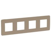 Schneider Electric Unica Studio Песочная/Бежевая Рамка 4-ная