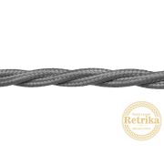 Ретро-провод серый 3х1,5 Retrika RP-315010