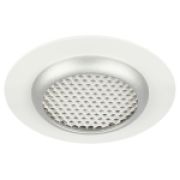 KL109 WH/SL Встраиваемый светильник алюминиевый ЭРА MR16 GU5.3 белый/серебро матовый