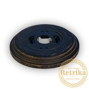 Рамка Colony деревянная одинарная, «Состаренный черный»