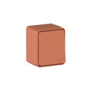 AtlasDesign Profi54 Наруж Терракотовый Переключатель 1-клавишный 10 АХ