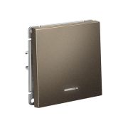 Systeme Electric ArtGallery Мокко Выключатель 1-клавишный с подсветкой, сх.1а, 10АХ, механизм