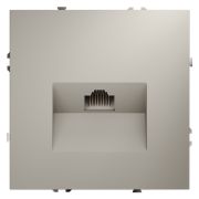 Розетка компьютерная встраиваемая VOLTUM S70 RJ45 кат.6, (кашемир)