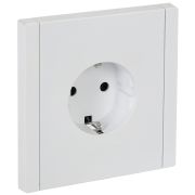 IEK FORTE&PIANO Белый Розетка с/з безвинтовое крепление 16А FP214.