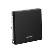 Systeme Electric ArtGallery Карбон Выключатель 1-клавишный с подсветкой, сх.1а, 10АХ, механизм