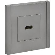 IEK FORTE&PIANO Сталь Розетка HDMI FP540.